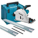 Makita Makita 165mm Plunge Saw with 2 Rails & Joining Bars – SP6000K1