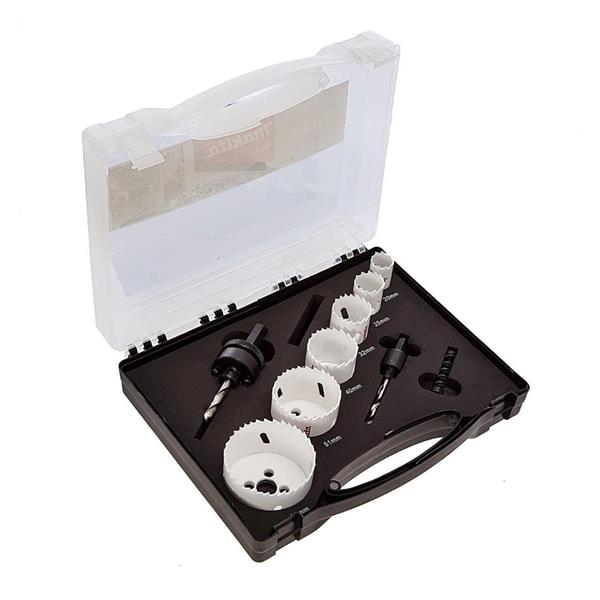 Makita Makita 8 Piece Electricians Hole Saw Kit – D-47139 D-47139