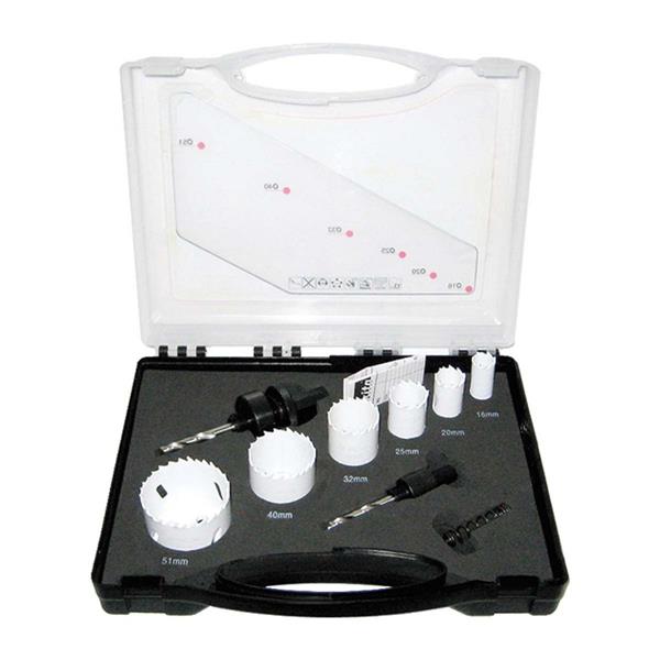 Makita Makita 8 Piece Electricians Hole Saw Kit – D-47139 D-47139