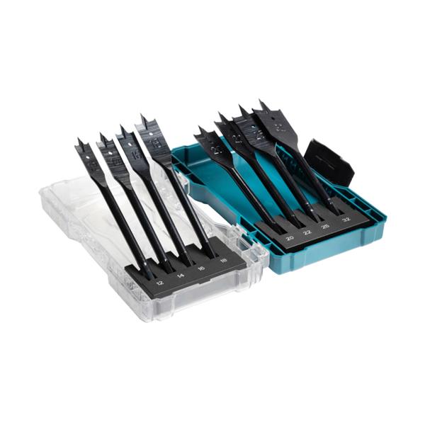 Makita Makita 8 Piece Flat Bit Set (12-32mm) E-08698 E-08698
