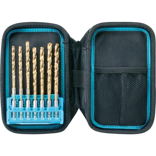 Makita Makita P90059 14 Piece HSS Drill Bit Pouch Set P-90059