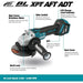 Makita Makita 18V LXT Brushless 125mm Variable Speed Angle Grinder Bare Unit – DGA513Z DGA513