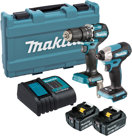 Makita Makita DLX2414ST 18V LXT Brushless Twin Kit (2x5Ah) DLX2414ST