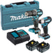 Makita Makita DLX2414ST 18V LXT Brushless Twin Kit (2x5Ah) DLX2414ST