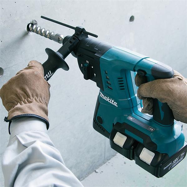 Makita Makita Twin 18V LXT 26mm SDS Plus Rotary Hammer Bare Unit in MakPac – DHR263ZJ DHR263