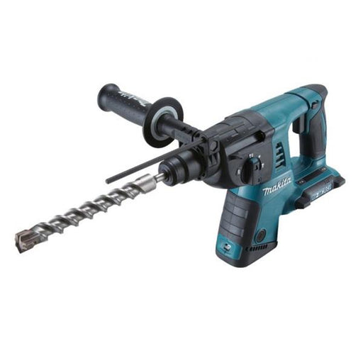 Makita Makita Twin 18V LXT 26mm SDS Plus Rotary Hammer Bare Unit in MakPac – DHR263ZJ DHR263