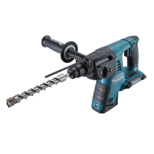 Makita Makita Twin 18V LXT 26mm SDS Plus Rotary Hammer Bare Unit in MakPac – DHR263ZJ DHR263