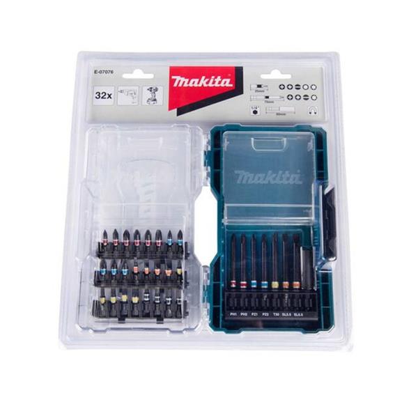 Makita Makita 32 Piece Impact Screwdriver Bit Set – E-07076 E0707