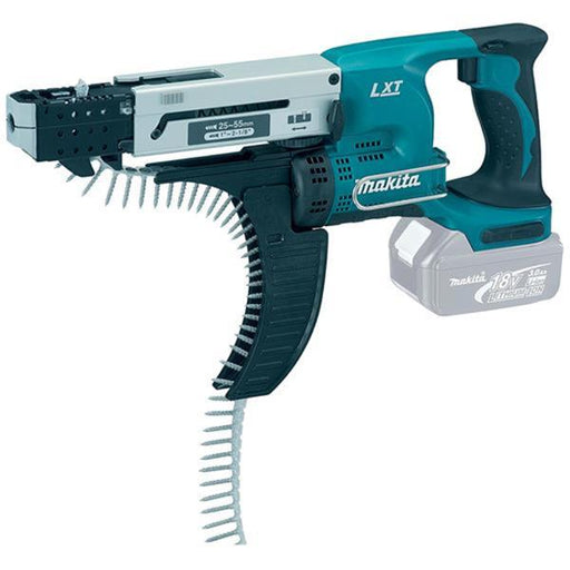 Makita Makita 18V LXT Auto-Feed Screwdriver 25-55mm Bare Unit – DFR550Z DFR550