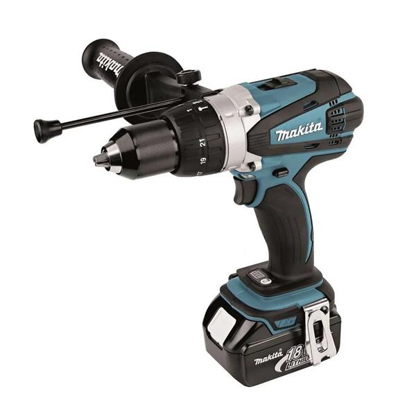 Makita Makita DHP458RTJ Heavy Duty Combi Drill (2x5Ah) DHP458
