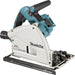 Makita Makita DSP600ZJ Twin 18V LXT 165mm Plunge Saw Inc 2x Rails, Joining Bars & Kitbox (Bare Unit) DSP600