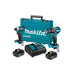 Makita Makita DLX2414ST 18v DHP487 Combi Drill & DTD157 Impact Driver Twinpack Kit (2x5Ah) DLX2414ST