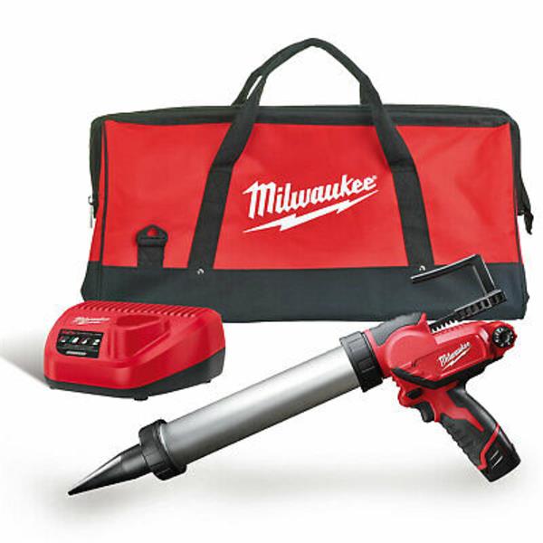Milwaukee Milwaukee 12V 600ml Caulking Gun (1x2Ah) 4933448764