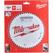 Milwaukee Milwaukee 184mm x 30mm x 54 Tooth Aluminium & Plastic Cutting Circular Saw Blade 4932471299