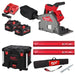 Milwaukee Milwaukee M18FPS55-552P Fuel 55mm Plunge Saw & Rail Kit (2x5.5Ah) 4933478779K
