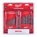 Milwaukee 4932493869 Milwaukee Metal Drill HSSG ThW D338 Set-19 pc 4932493869