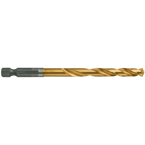 Milwaukee Milwaukee 6.5mm Red Hex ShockWave Impact Duty HSS-Ground Titanium Metal Drill Bit 48894715