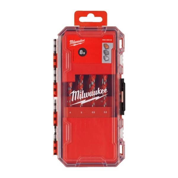 Milwaukee Milwaukee  Next Generation Hammer Drill Bits – 8pc Set 4932493882
