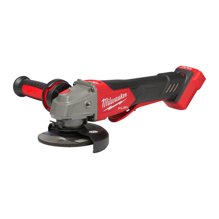 Milwaukee M18FSAGV115XPDB-0 MILWAUKEE M18 FUEL 115mm Variable Speed & Braking Angle Grinder with Paddle Switch (BARE UNIT) 4933478774