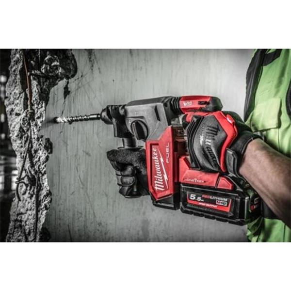 Milwaukee Milwaukee FUEL ONE-KEY SDS+ 26mm Hammer With FIXTEC (2X5.5Ah) 4933478505