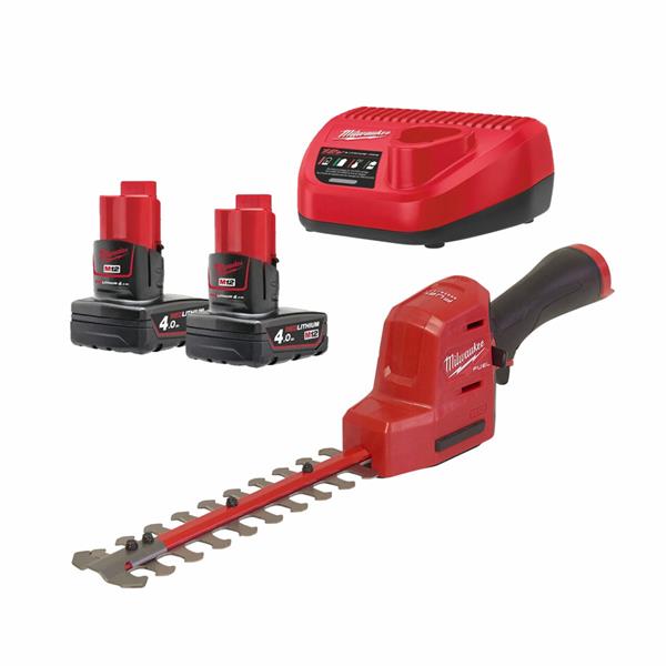 Milwaukee Milwaukee M12 FUEL Hedge Trimmer 20cm (2x4.0Ah) 4933479973