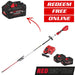Milwaukee Milwaukee M18FHETE27-802 18V Extended Reach Pole Hedge Trimmer 267cm (2x8Ah Forge) 4933492912