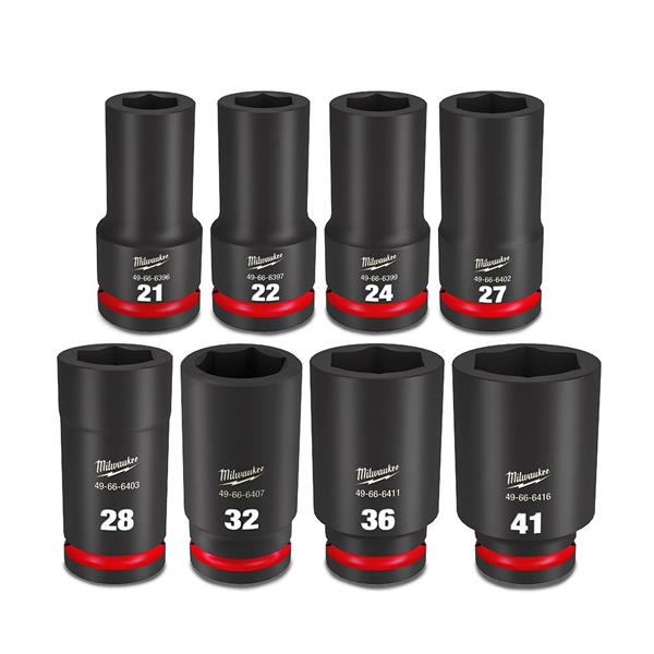 Milwaukee 1/2'' Shockwave Impact Socket Hex Deep