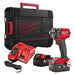 Milwaukee MILWAUKEE M18 FUEL 3/8'' Compact Impact Wrench with Friction Ring (2x M18 5Ah Batteries, M12-18 Fast Charger in HD Box) 4933478652