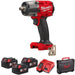 Milwaukee Milwaukee Mid-Torque 1/2'' Impact Wrench (3x5Ah) 4933501774