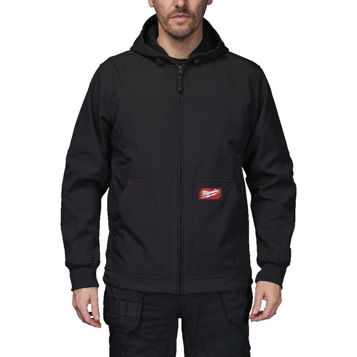 Milwaukee Milwaukee Freeflex Softshell Hooded Jacket Black