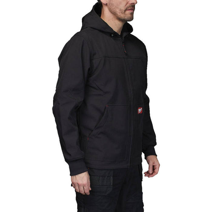 Milwaukee Milwaukee Freeflex Softshell Hooded Jacket Black