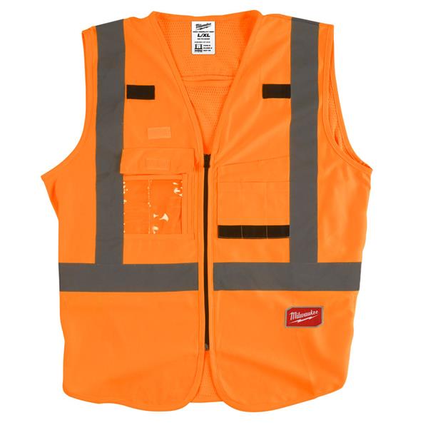 Milwaukee Milwaukee Hi-Visibility Vest Orange - L/XL 4932471893