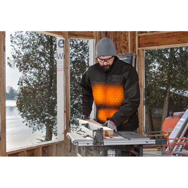 Milwaukee Milwaukee M12 Heated Jacket Black (Bare Unit) M12HJBL6-0