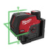 Milwaukee Milwaukee 12V Green Cross Line Laser With Plumb Points (1x3.0Ah) 4933478245