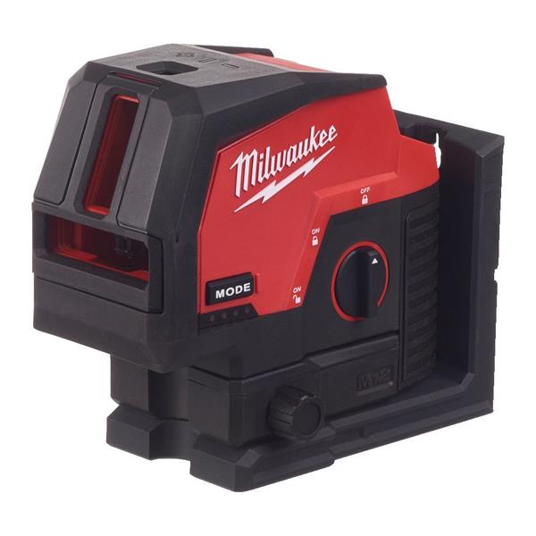 Milwaukee Milwaukee 12V Green Cross Line Laser With Plumb Points (1x3.0Ah) 4933478245