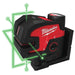 Milwaukee Milwaukee M12 Cross Line with 4 Points Laser, 1x Track clip, 1xTarget Plate, (1x3Ah) 4933479204