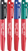 Milwaukee 48223106 INKZALL Milwaukee Fine Tip Colour Marker Set Black Red Blue and Green 4pcs 48223106