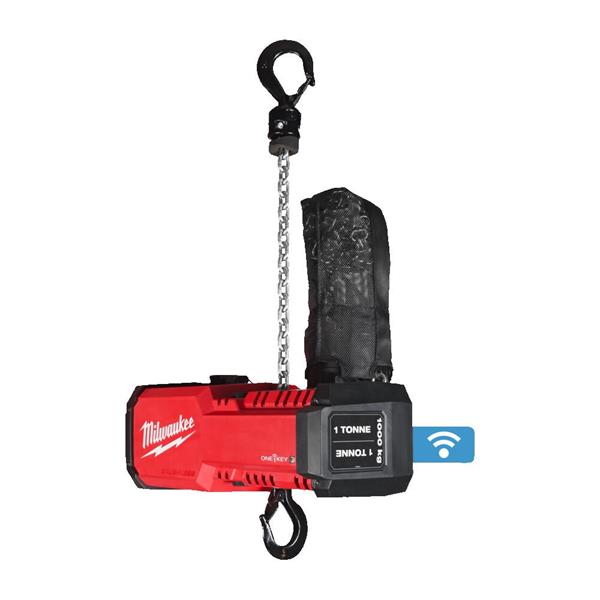 Milwaukee Milwaukee M18BLCHTO-0 Compact ONE KEY Chain Hoist 1 ton (Bare Unit) M18BLCHTO-0