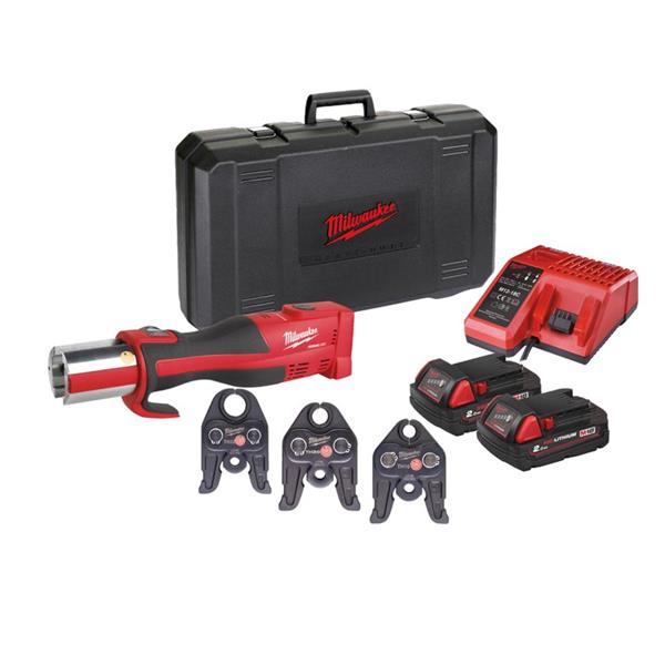 Milwaukee Milwaukee M18BLHPT-202C TH-SET M18 FORCE LOGIC Brushless Presstool (2x2.0Ah) 4933451140