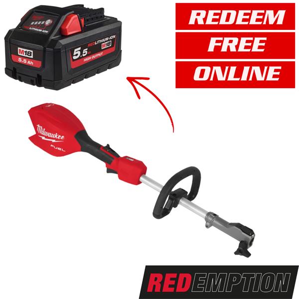 Milwaukee Milwaukee M18 FOPH2-0 FUEL™ Outdoor Power Head (QUICK-LOK™ Gen 2) – Bare Unit 4933492662