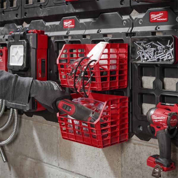 Milwaukee PACKOUT™ Wall Storage Wire Basket