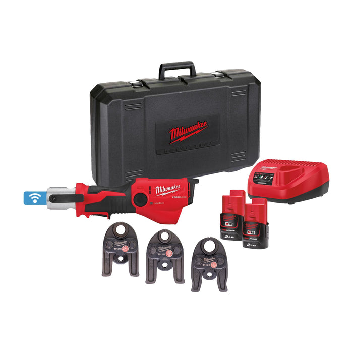 Milwaukee Milwaukee M12ONEHPT-202C TH-Set - Sub Compact Force LOGIC Hydraulic Press Tool - 4933481039 4933481039