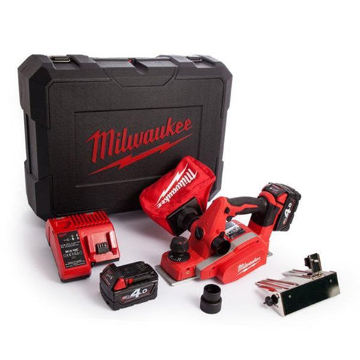 Milwaukee Milwaukee M18BP-402C M18 82mm Planer (2x4Ah) 4933451115