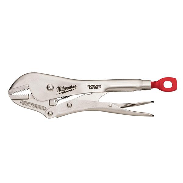 Milwaukee 4932471726 Milwaukee 10 Torque Lock Straight Jaw Locking Pliers 1pc 4932471726