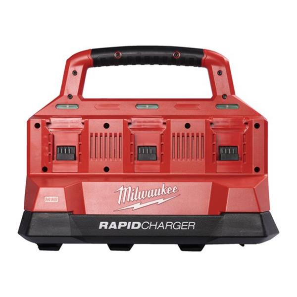Milwaukee 18V 6 Bay Packout Compatible Charger 230V 4932480163