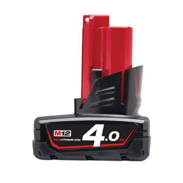 Milwaukee 4932430065 M12 B4 LI-ION 4.0AH BATTERY 4932430065