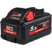 Milwaukee Milwaukee M18HB5.5 High Output Li Ion Battery 4932464712