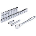 Milwaukee Milwaukee - 28-Piece 1/2" Drive Metric Socket Set 4932471864
