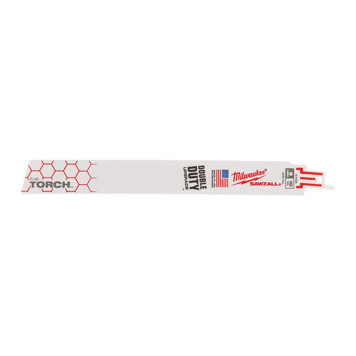 Milwaukee 48005788 Milwaukee SAWZALL Blade Torch 230 x 18 Tpi 5pcs 48005788