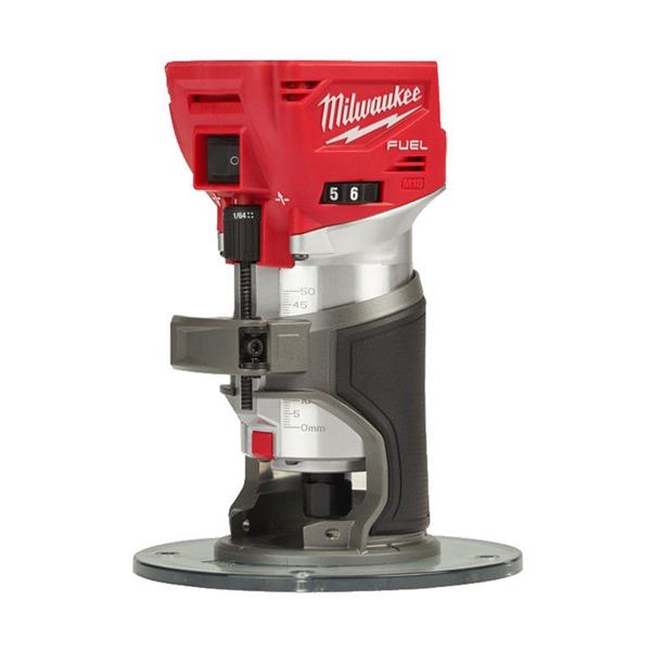 Milwaukee Milwaukee M18 FUEL 1/4'' Trim Router In HD Box (2x5Ah) 4933471604K